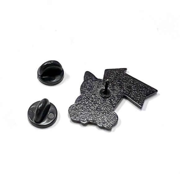 Corgi Dog Pin with a Sign Not Today Satan - Picture 4 of 6